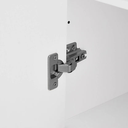 Storage Cabinet with 2 Doors and 4 Drawers