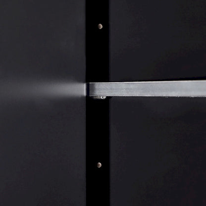 Storage Cabinet with 2 Doors and 4 Drawers