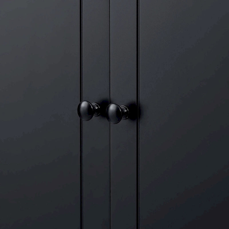 Storage Cabinet with 2 Doors and 4 Drawers