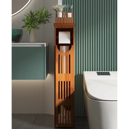 Toilet Paper Storage Cabinet - 33L x 6.5W
