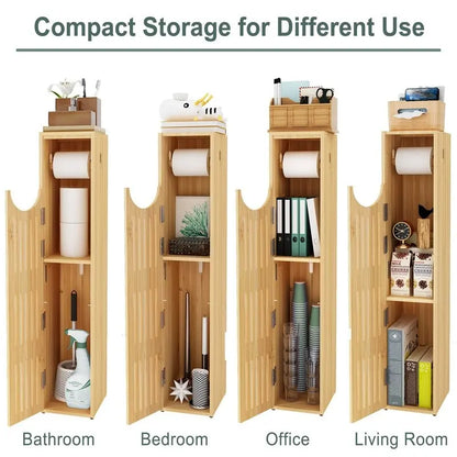 Toilet Paper Storage Cabinet - 33L x 6.5W