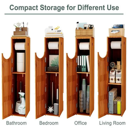 Toilet Paper Storage Cabinet - 33L x 6.5W