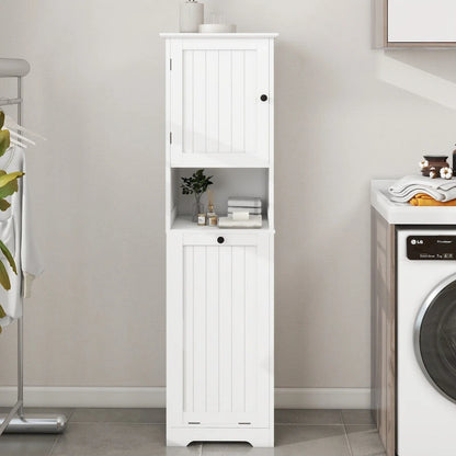 1-Compartment 1-Door Tilt-Out Laundry Sorter Cabinet