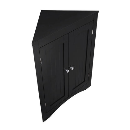 sideboard cabinet,corner cabinet,Bathroom Floor Corner Cabinet with Doors and Shelves, Kitchen, Living Room