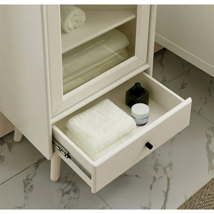 Bathroom Storage Cabinet with Adjustable Shelves