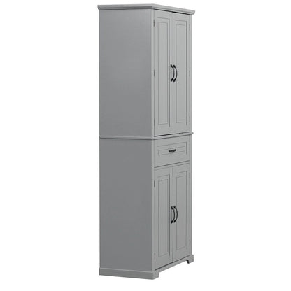 Bathroom Storage Cabinet with Doors and Drawer,Multiple Storage Space