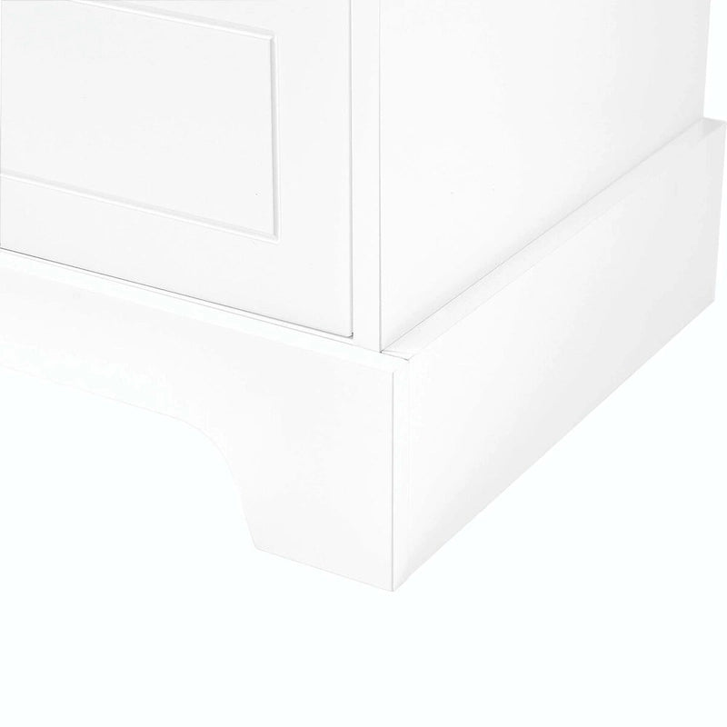 Bathroom Storage Cabinet with Drawers and Adjustable Shelf