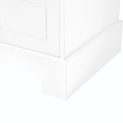 Bathroom Storage Cabinet with Drawers and Adjustable Shelf