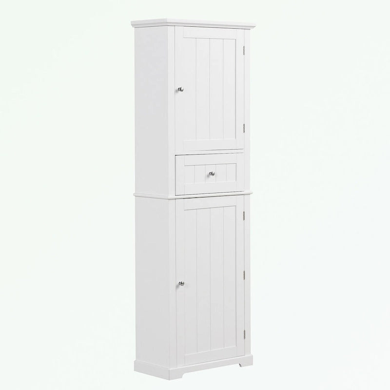 Bathroom Storage Cabinet with Drawer and Adjustable Shelf
