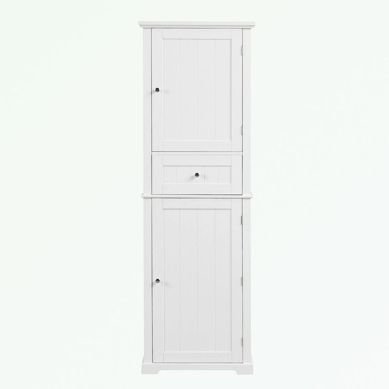 Bathroom Storage Cabinet with Drawer and Adjustable Shelf