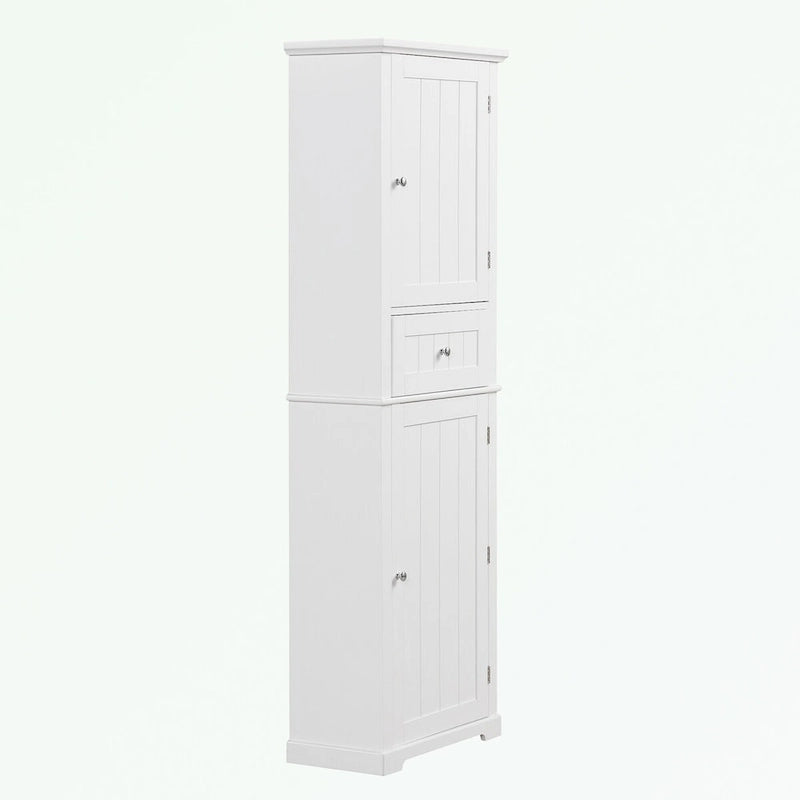 Bathroom Storage Cabinet with Drawer and Adjustable Shelf