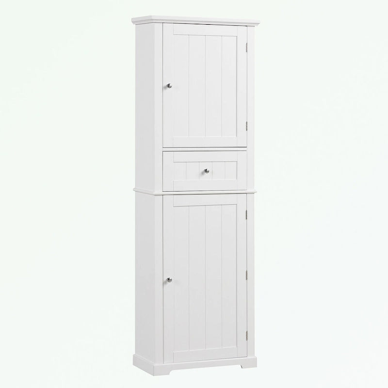 Bathroom Storage Cabinet with Drawer and Adjustable Shelf