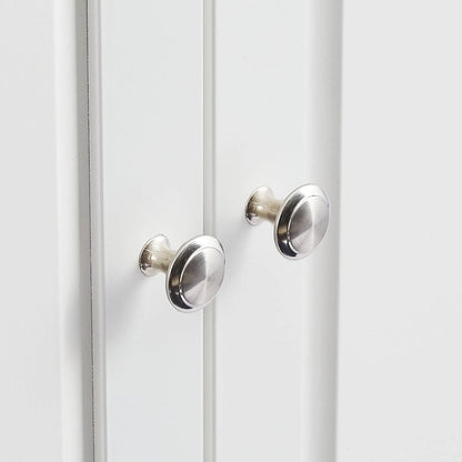 Tall Storage Cabinet with Three Drawers - N/A