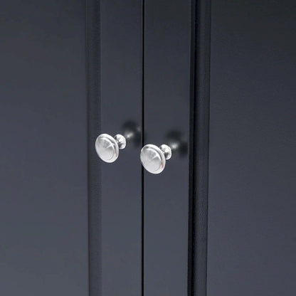 Tall Storage Cabinet with Three Drawers - N/A