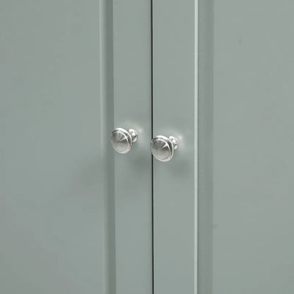 Tall Storage Cabinet with Three Drawers - N/A