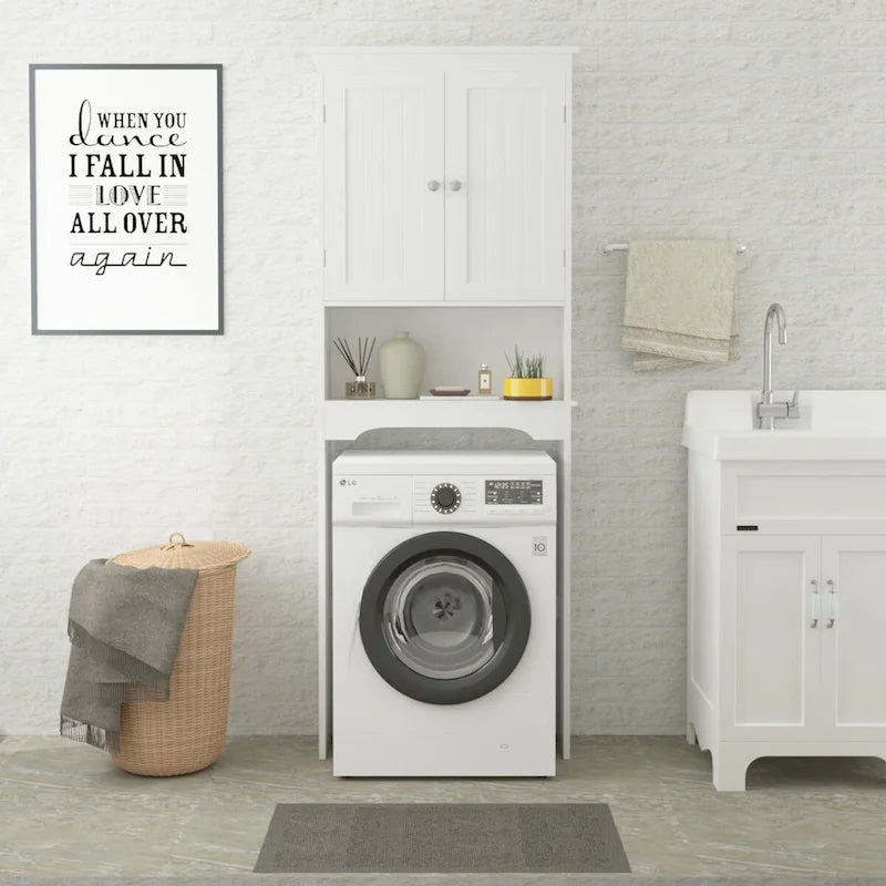 Over The Toilet Storage Cabinet, Bathroom Shelf Over Toilet, Bathroom Storage Cabinet Organizer,Wood Bathroom Space Saver