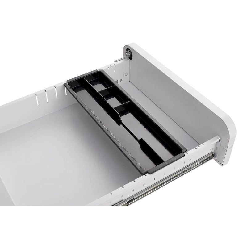 3 Drawer Mobile File Cabinet,Versatile Cabinet,5 Wheel Design Anti-Tilting Cold Rolled Steel Waterproof Moisture-Proof