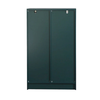 Wooden Floor Cabinet with 2 Glass Doors