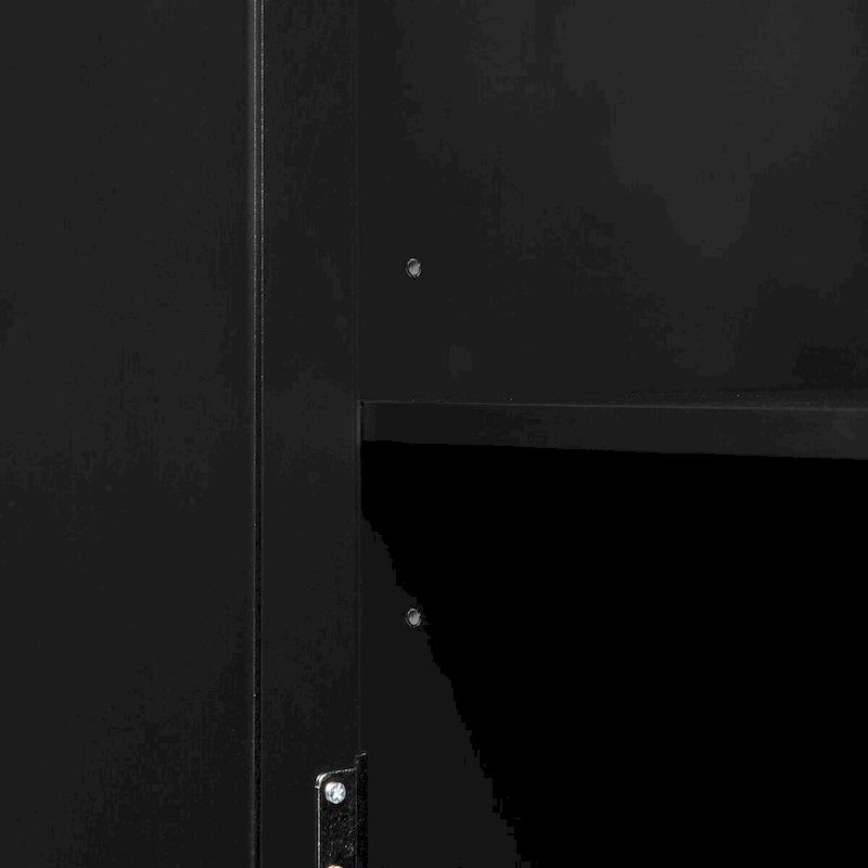 Tall Storage Cabinet with Two Drawers