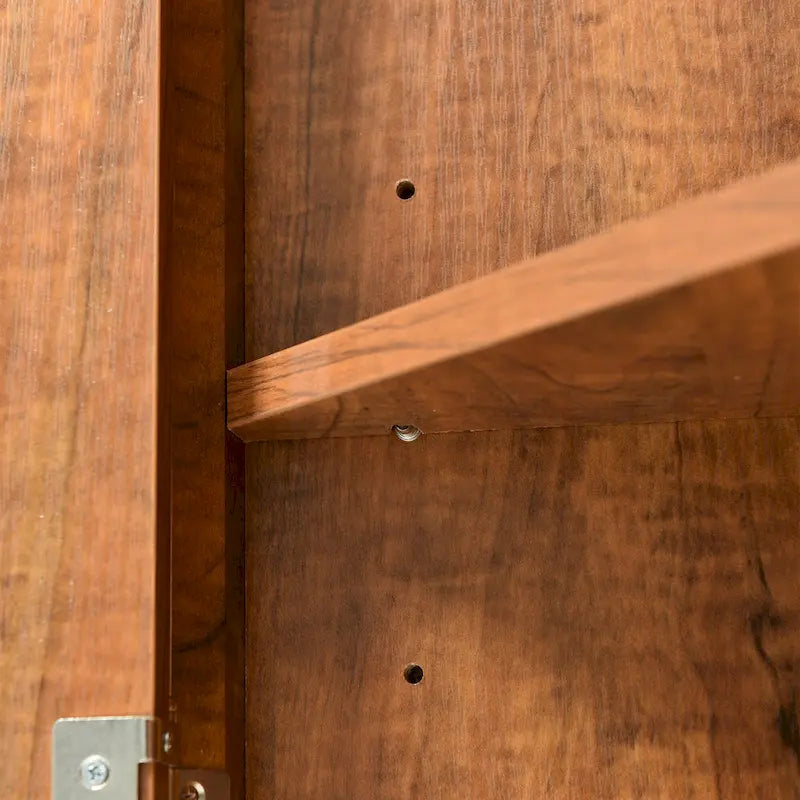 Triangle Bathroom Storage Cabinet with Adjustable Shelves